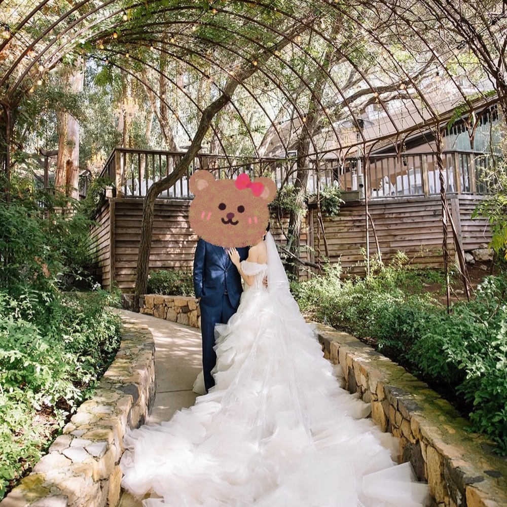 Elegant White Wedding Dress